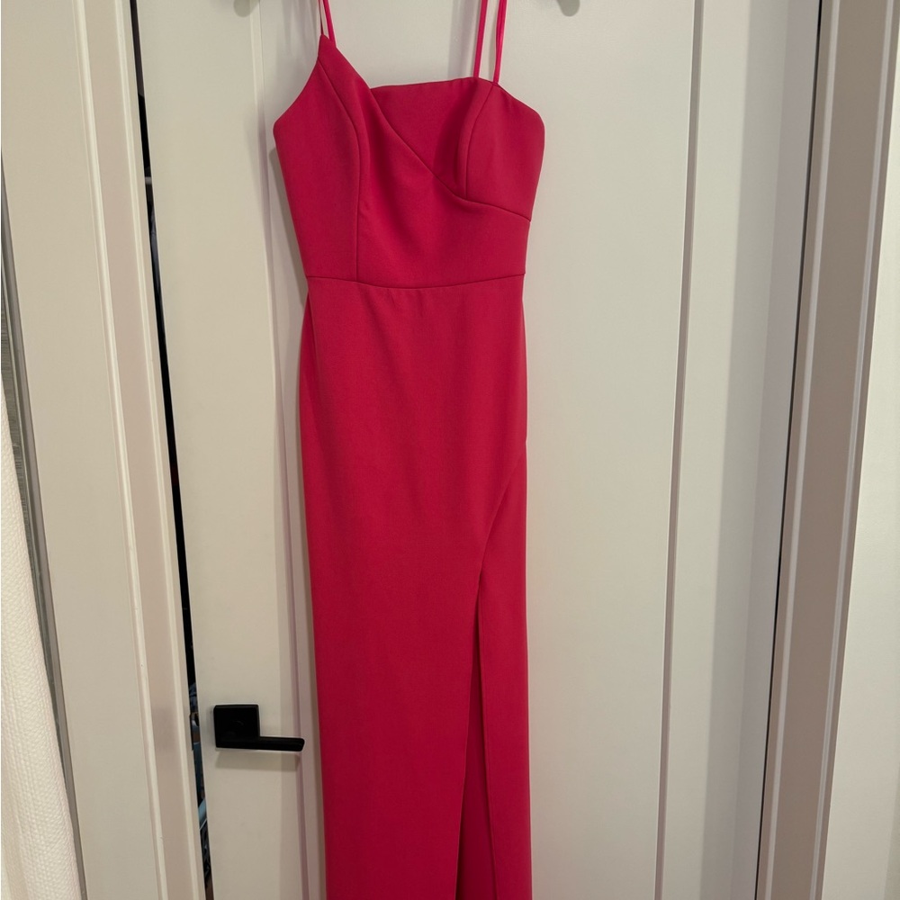 BCBG Hot Pink (Color: Cabaret) Gown, NEVER WORN, TAGS ON, size 4